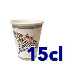 Gobelet Carton Maori Symbol 15cl.