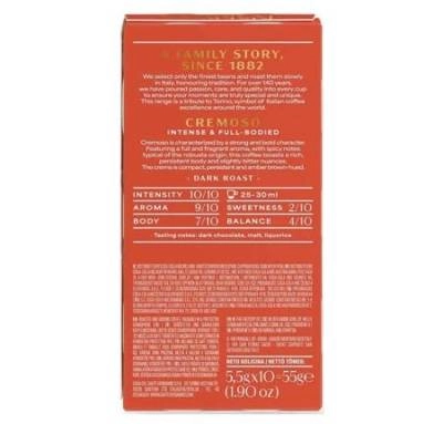 CAFFE VERGNANO NESPRESSO - TORINO CREMOSOx 10
