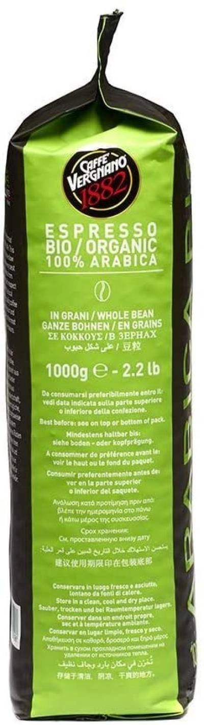 CAFFE VERGNANO - 100% ARABICA BIO x 6