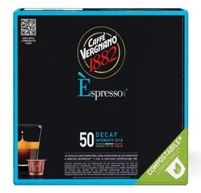 CAFFE VERGNANO NESPRESSO - DECAFEINE x 50