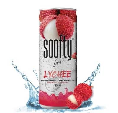 SOOFTY LYCHEE - SLIM - 330ML x 24
