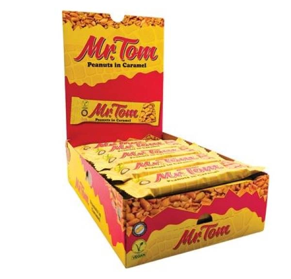Barre cacahuètes caramel