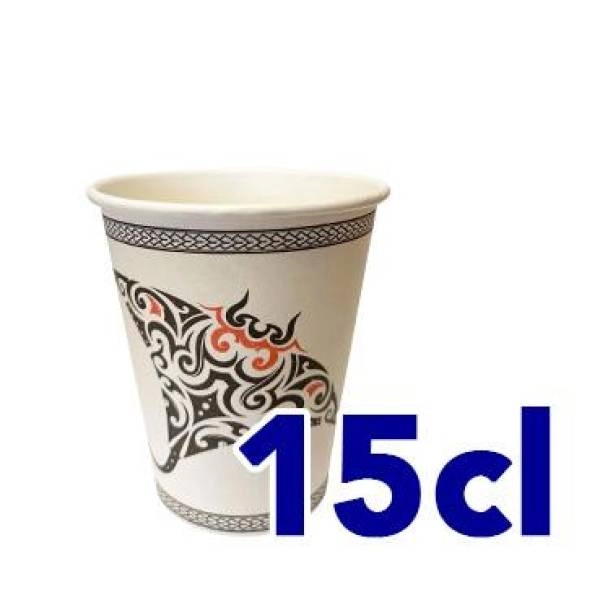 Gobelet Carton Maori Symbol 15cl.