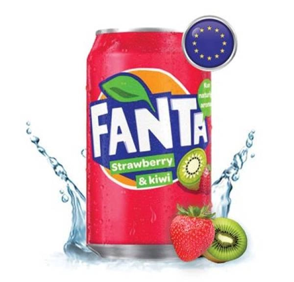 Fanta fraise & kiwi x 33cl