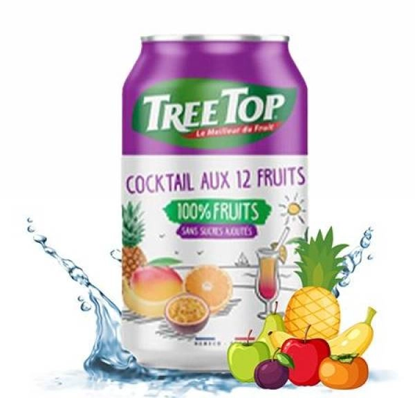 Cocktail aux 12 Fruits x 33 cl.