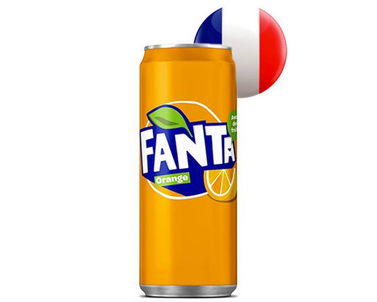 Fanta FR - Orange Slim x 20 - Canette 33cl. SLIM - Boissons