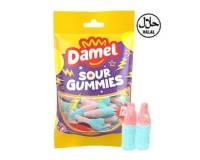 Bouteilles rose et bleu x 12