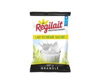 Lait écrémé sucré